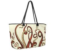 Grand sac de plage pour femme, instruments de musique jazz, violoncelle, tambour, gramophone à motif coloré avec poches, sac à main à bandoulière imperméable, multicolore 2, 14.5x20.8x5.5in/37x53x14cm
