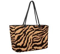 Grand sac de plage pour femme, jolis cônes de crème glacée, animaux, licorne, chats, sac de voyage avec poches, sac à main à bandoulière imperméable, Multicolore 8., 14.5x20.8x5.5in/37x53x14cm