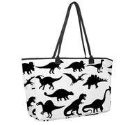 Grand sac de plage pour femme, muselière Kawaii avec joues roses et yeux clignotants, motif arc-en-ciel, sac à main de voyage avec poches, sac à main à bandoulière imperméable, Multicolore 13