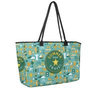 Grand sac de plage pour femme, sac à main étanche avec poches et motif tête de mort Suger Noir, Multicolore 3., 14.5x20.8x5.5in/37x53x14cm