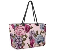 Grand sac de plage pour femme, sac à main étanche avec poches et motif tête de mort Suger Noir, Multicolore 10., 14.5x20.8x5.5in/37x53x14cm