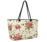 Grand sac de plage pour femme, sac à main étanche avec poches et motif tête de mort Suger Noir, Multicolore 5., 14.5x20.8x5.5in/37x53x14cm