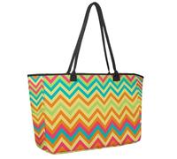 Grand sac de plage pour femme, sac de voyage étanche avec poches Motif tête de mort Suger, multicolore 2, 14.5x20.8x5.5in/37x53x14cm