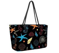 Grand sac de plage pour femme, sac de voyage étanche avec poches Motif tête de mort Suger, Multicolore 13., 14.5x20.8x5.5in/37x53x14cm