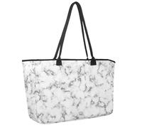 Grand sac de plage pour femme, sac de voyage imperméable avec poches, motif feuilles de mauvaises herbes rouges, Multicolore 5., 14.5x20.8x5.5in/37x53x14cm