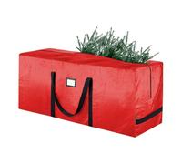 Grand sac de rangement à fermeture éclair pour sapin de Noël, sacs de rangement de vacances avec poignées renforcées, pour sous-sol, garage, placard, dortoir, grenier, maison
