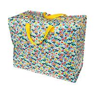 Grand sac de rangement Butterfly Garden | Sacs à linge, sac à linge, panier en maille, récipient pliable, sac en coton, organisateur de transport, panier de lavage