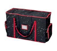 Grand sac de rangement pour décoration de Noël | Organiseur de décoration étanche pour grenier, appartement, festival, petit espace, couronnes, figurines, gadgets, pendentifs
