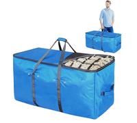 Grand sac de rangement pour foin - Organisateur de nourriture de chèvre - Sac de rangement pour nourriture de mouton - Pour paddocks, spectacles, entraîneurs, instructeurs, vétérinaires, athlètes