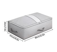 Grand Sac De Rangement Pour Vêtements,1/3 Pièces,Sac De Rangement Pliable,Organisateur De Vêtements De Couette De Chambre À Coucher,Sacs De Rangement De Tri De Garde-Robe.L 80x47x20cm.1pc