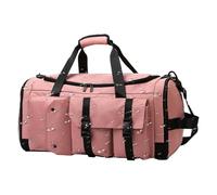 Grand sac de sport imperméable pour femme, rose, Reportez-vous à la | Sac à dos à bagages avec séparation sèche et humide pour cordes à sauter, bandes, baskets, serviettes, gants d'intérieur