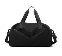 Grand sac de sport pour homme et femme avec poches humides, sac à bandoulière pour voyages en plein air et trajets quotidiens, cadeau de demoiselle d'honneur, Noir , Beauté de masse