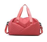 Grand sac de sport pour homme et femme avec poches humides, sac à bandoulière pour voyages en plein air et trajets quotidiens, cadeau de demoiselle d'honneur, rose rouge, Beauté de masse