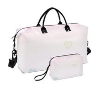 Grand sac de voyage Bubble Love avec sangle réglable et sangle réglable Bleu pêche Jaune, Bleu pêche jaune bulle love, 1 size