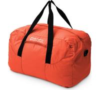 grand sac de voyage pliable 55 L, sac de voyage pliable léger Weekender Sac de plage avec fermeture éclair pour femmes hommes Sac de transport Travel Bag XL,Orange