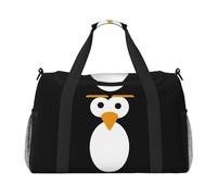 Grand sac de voyage pliable et imperméable en forme de pingouin mignon pour la plage, la natation, la piscine, le sport, la salle de sport