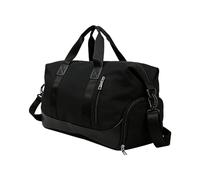 Grand sac de voyage | Sac à bandoulière avec poignée de 35 litres - Équipé d'un compartiment étanche et d'un sac de sport | Pour adolescentes, sport, yoga, fitness, natation, jour, Noir , Siehe