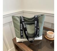 Grand Sac Fourre-tout Décontracté Rose Vif De Grande Capacité, Sac À Bandoulière Pour Nouvel Étudiant, Sac À Main De Style Étranger À La Mode Taille UniqueMulticolorePolyester
