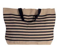 Grand sac fourre-tout en juco (Natural / Navy - One Size - Homme)
