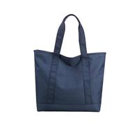 Grand sac fourre-tout pour femme en nylon léger avec plusieurs poches pour activités de plein air, magasinage et usage quotidien - 35 x 14 x 56 cm - Bleu