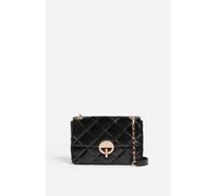 Sacs à main Vanessa Bruno Grand Moon Matelasse En Cuir Craquele pour Sacs T.U Noir