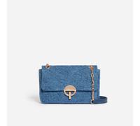 Sacs à main Vanessa Bruno Grand Moon En Lin Denim pour Sacs T.U Bleu