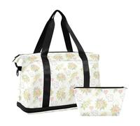 Grand sac multifonctionnel avec éléphants mignons pour maman, sac de w nd avec sangle réglable pour voyage