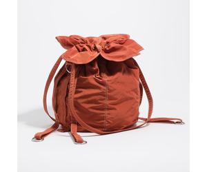 Grand sac Pétalo, tissé orange brûlé UN