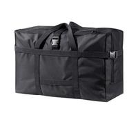 Grand sac pliable de grande capacité avec fermeture éclair, imperméable, sac de w nd et de nuit, pour couvertures, chaussures, décorations, vêtements, armoires de maison et étagères, Noir , L, Se