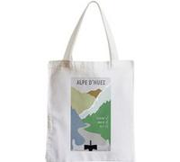 Grand sac pour shopping Alpe d'huez cyclisme vélo Blanc G