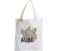 Grand sac pour shopping Aube 10 département troyes Blanc G