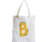 Grand sac pour shopping B bastien benjamin lettre Blanc G