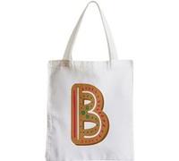 Grand sac pour shopping B benjamin beth lettre Blanc G