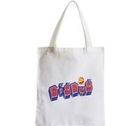 Grand sac pour shopping Dig dug jeux vidéo retro Blanc G
