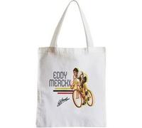 Grand sac pour shopping Eddy merckx vintage vélo Blanc G