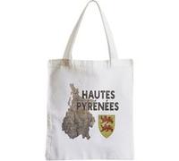 Grand sac pour shopping Hautes pyrénées 65 Blanc G