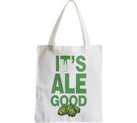 Grand sac pour shopping Ipa it's ale good biere Blanc G