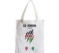 Grand sac pour shopping Le kenya m'appelle drapeau Blanc G