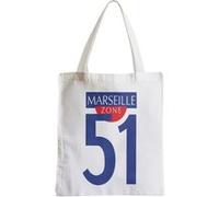 Grand sac pour shopping Marseille zone 51 ville Blanc G