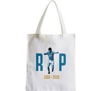 Grand sac pour shopping Rip maradona 1960 - 2020 Blanc G