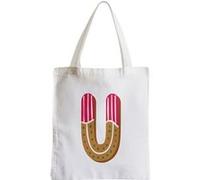 Grand sac pour shopping U ulysse urielle lettre Blanc G