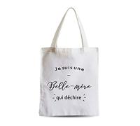 Grand Sac Shopping Plage Etudiant Je Suis Une Belle Mere Qui Dechire Belle Maman Famille
