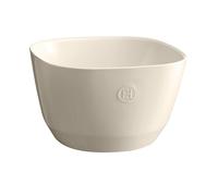 Emile Henry Grand Saladier Céramique, 5,5L, Beige Argile