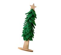 Grand sapin de Noël en feutre vert à assembler, pièce maîtresse de bureau, décoration de table pour les amateurs d'artisanat
