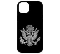 Grand Sceau du Dollar américain Bill Eagle Patriot Coque pour iPhone 14 Plus