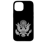 Grand Sceau du Dollar américain Bill Eagle Patriot Coque pour iPhone 15