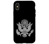 Grand Sceau du Dollar américain Bill Eagle Patriot Coque pour iPhone X/XS