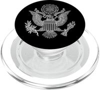 Grand Sceau du Dollar américain Bill Eagle Patriot PopSockets PopGrip pour MagSafe