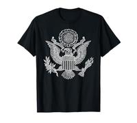 Grand Sceau du Dollar américain Bill Eagle Patriot T-Shirt