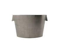 Grand seau à champagne en aluminium gris - House Doctor, Buck - 22x32x21 cm